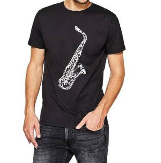 camiseta saxofon